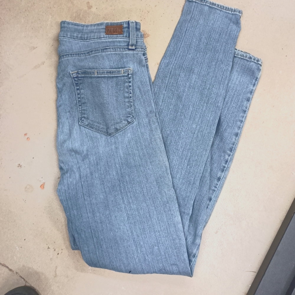 PAIGE HUXTON ULTRA SKINNY JEANS WOMENS LADIES 29 SOME STRETCH FLATTERING $168